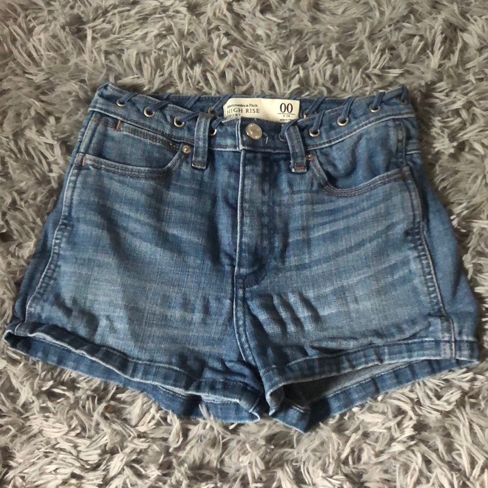 Abercrombie & Fitch High Rise Shorts